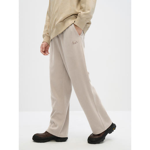 GXG男装 2024年秋季热卖GXG裤脚可抽绳刺绣休闲裤宽松长裤男爆款休闲裤 商品图2