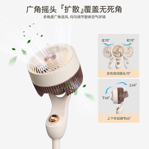 【清凉购特价199】艾贝丽空气循环电风扇 商品图4