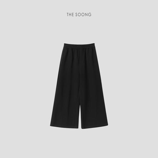 THESOONG"可持续经典"羊毛精织雾面时髦肌理翻领外套HBCS6323 商品图7