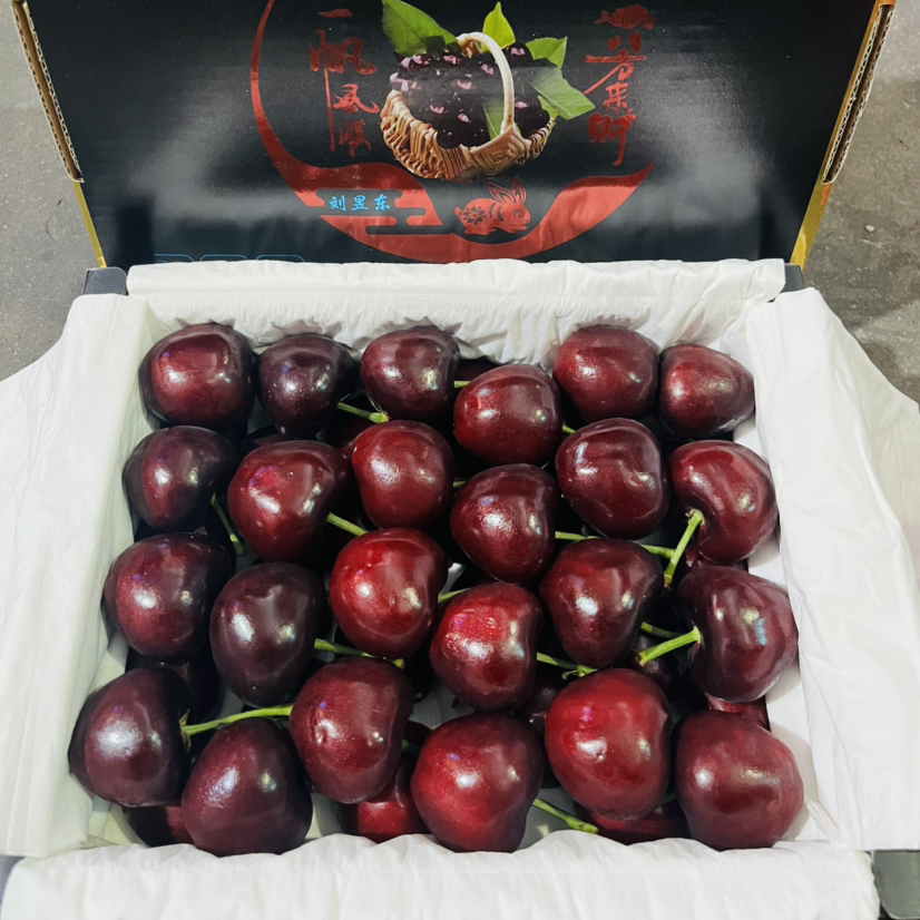 大连樱桃  5J 精品大连樱桃礼盒 一件约2斤【包装随机发】