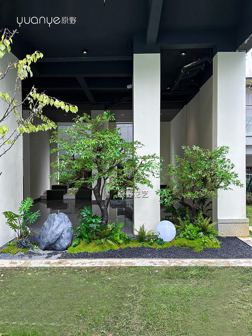 仿真花艺造景/假花造景/酒店别墅庭院室内外景观设计/店铺仿真绿植造景（具体价格可咨询商家） 商品图9