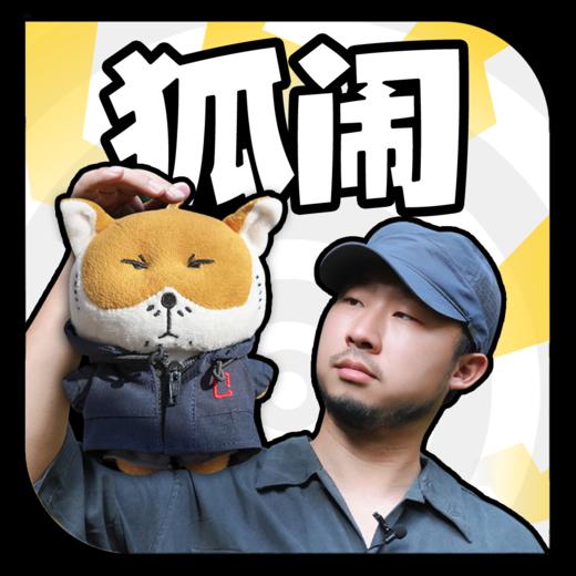 博物文创 狐主任毛绒娃娃 狐闹   藏狐 无穷小亮张辰亮同款 鉴定一下网络热门生物 和狐主任一起看世界 商品图0