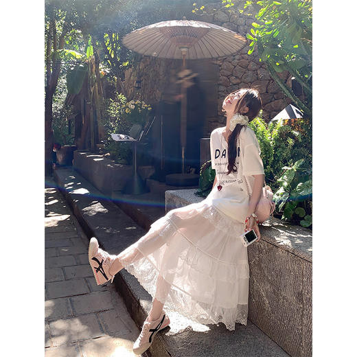 【折后再享2件88折】现货秒杀！微信打折价！重工花边蛋糕裙 日常219.99/件 立减90 秒杀129.99/件！！ 商品图3