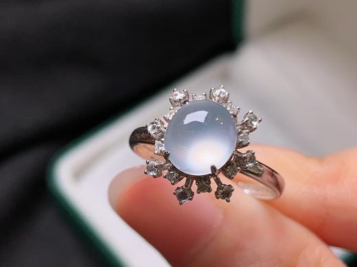 蛋面翡翠戒指 商品图1