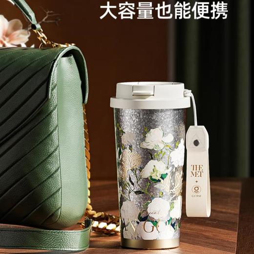 GERM梵高钛杯保温杯水杯 500ML玫瑰 商品图5