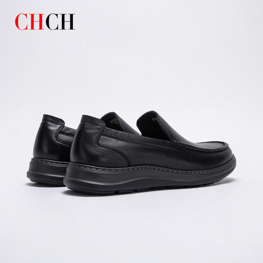 CHCH平衡鞋2025春夏新品牛皮真皮一脚蹬男鞋商务鞋CP1A2101 商品图3
