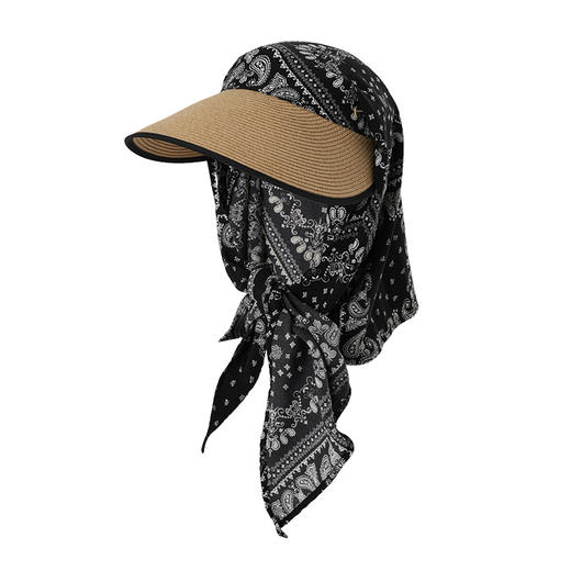 卡蒙KM-6241 大帽檐草草帽 可折叠全方位防晒帽 商品图7