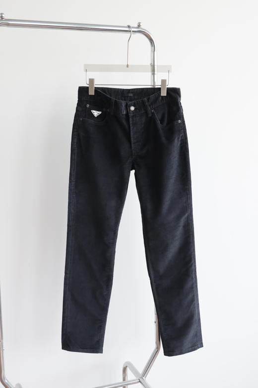 P.R.D 灯芯绒水洗巴黎扣小直筒休闲裤 XXK187 商品图7