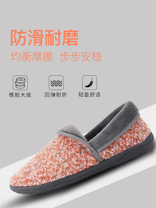巴玛适中老年妈妈鞋加肥加厚女鞋脚肿保暖防滑软底加绒棉鞋A21 商品图7