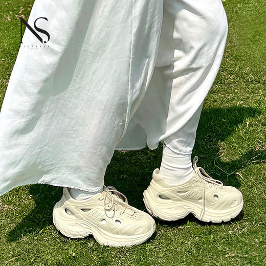 【"水陆两栖" 双密度减震大底 3D棉透气不闷脚】NICESELF 逐风2.0 轮胎洞洞鞋/越野踏溪鞋 商品图1