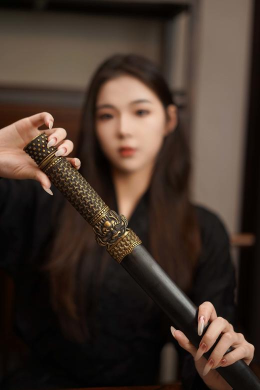 【出口版现货】三希堂  青骓系列  铜地龙首矛头  未开刃 商品图6