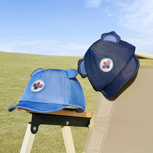 迷你巴拉春季新款男童女童轻盈透气遮阳帽宝宝舒适可爱鸭舌帽 商品图2