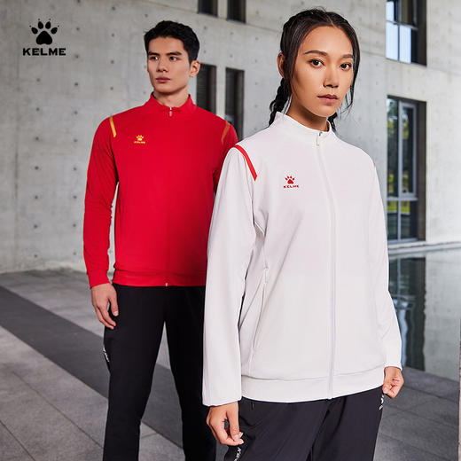 卡尔美2025新款国旗系列男女同款针织外套 商品图3