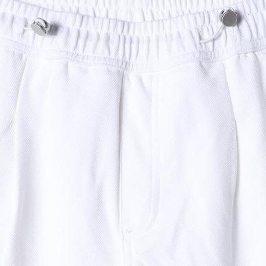 398早春新款时尚个性纯色百搭休闲阔腿垂感宽松韩版抽绳直筒裤 商品图2