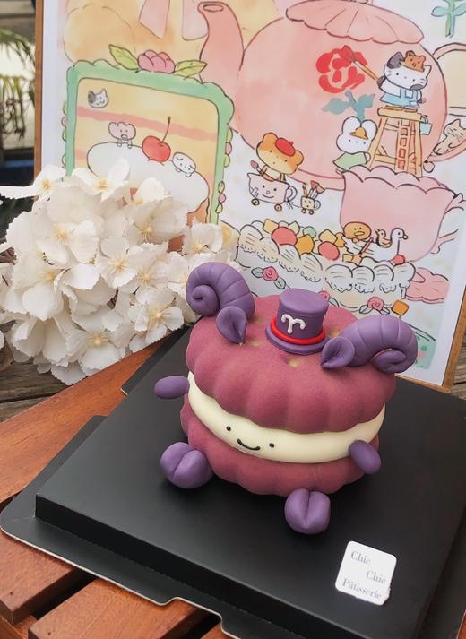 白羊座 紫色emoji | 昔果 商品图1