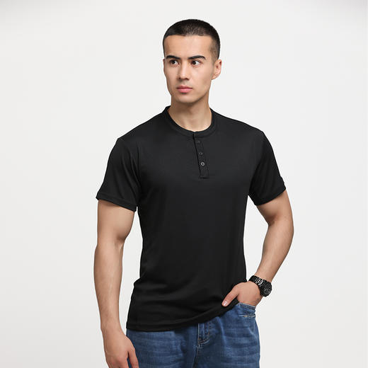 【福利】鹰爪指南者COOLMAX亨利领速干T恤 商品图2