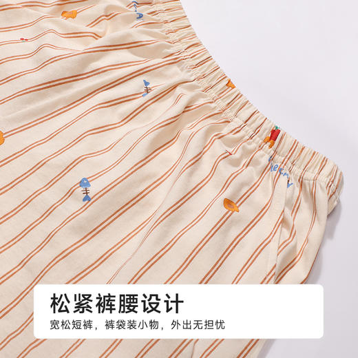 都市丽人亲情蜜语女士棉质短袖套装薄32支纯棉单面短袖类LHH0A5 商品图8