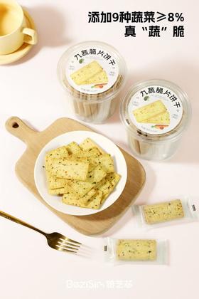九蔬脆片饼干