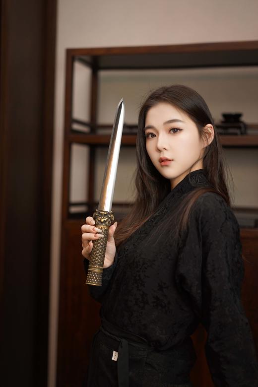 【出口版现货】三希堂  青骓系列  铜地龙首矛头  未开刃 商品图8