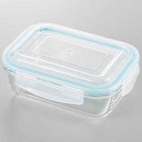 日本进口吉川玻璃保存容器4锁 640