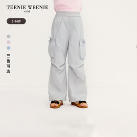 TeenieWeenie Kids小熊童装夏季新女童休闲薄款降落伞长裤TKTC256443I