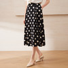 EITIE爱特爱优雅复古波点高腰显瘦a字过膝百搭半身裙2025夏季新款B2506606 商品缩略图2