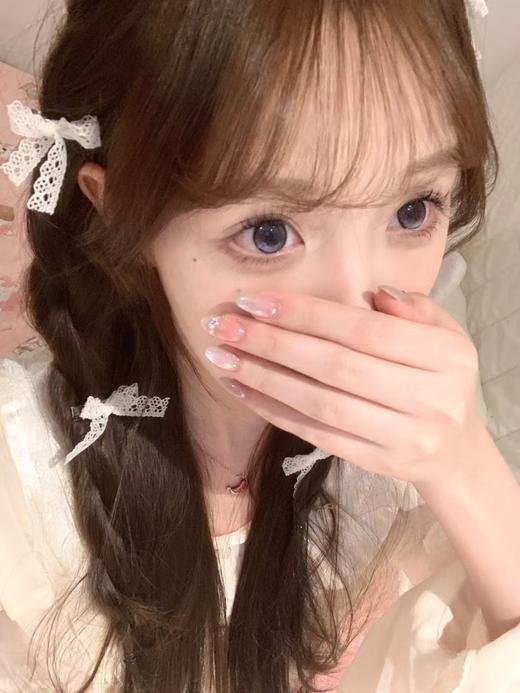 【中直径】PUFF GIRL-城堡巡游蓝-14.2mm【半年抛 度数0-800度 含525/575】 商品图5