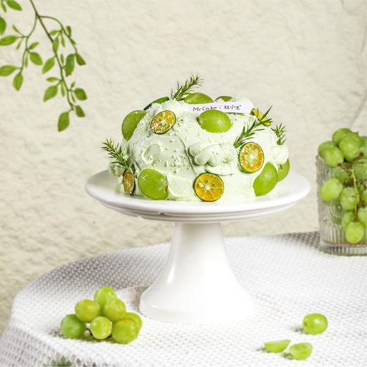 新品-一抹春意半糖蛋糕 商品图1