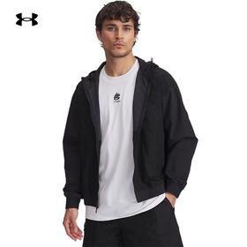 【12.13圣诞专享礼遇】安德玛UA春夏库里CURRY男子梭织篮球运动外套1390353-001