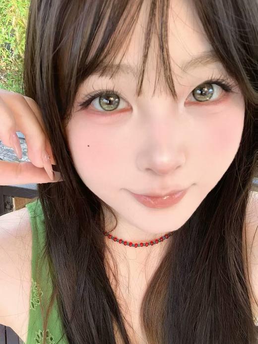 【大直径】PUFF GIRL-牛油果脆片绿-14.5mm【半年抛 度数0-800度 含525/575】 商品图7