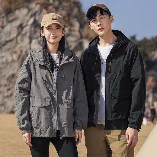 【全方位防晒】倩吉嫣 山系冰感防晒衣 冰感降温 轻薄透气 面料防水防风防刮 抗皱耐磨 男女同款 商品图12