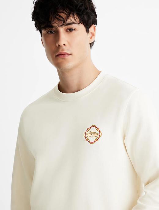 TOMMY 卫衣男  MW38046-Z00 米白色. 商品图4