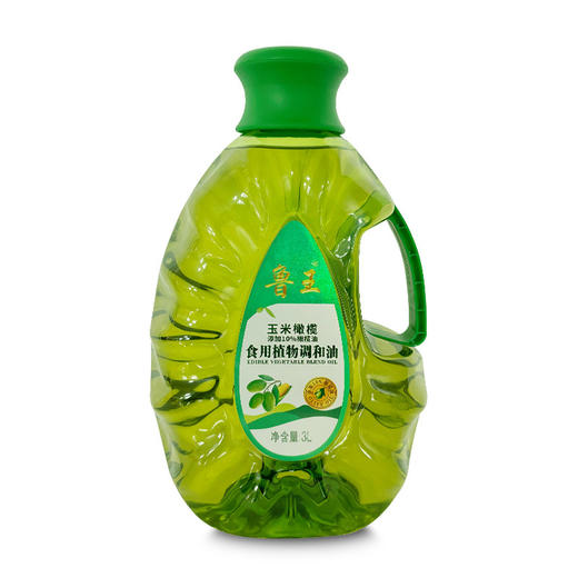 鲁王 玉米橄榄植物调和油3L 商品图0