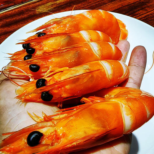 【下单后48小时发货】印尼生态 熟冻虾500g*2盒 商品图2