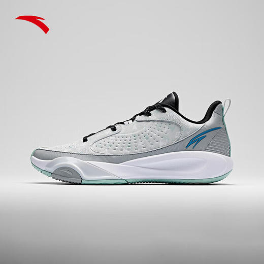 安踏（ANTA）风洞BM丨男子篮球鞋防滑耐磨缓震外场训练运动鞋112511604 芯片灰/浅沐灰-3 商品图0