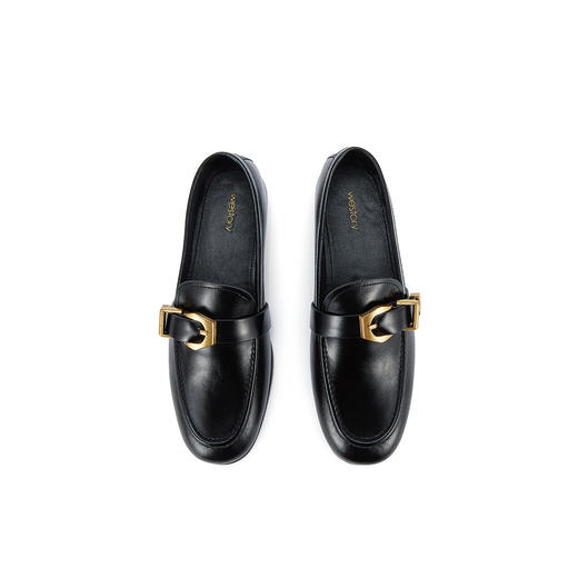 Westory2025年春季休闲平底乐福通勤百搭深口单鞋W25AM59011 商品图4