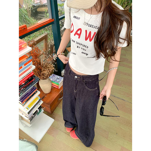 【110元任选2件】最后一波现货！字母印花短袖T恤  商品图2