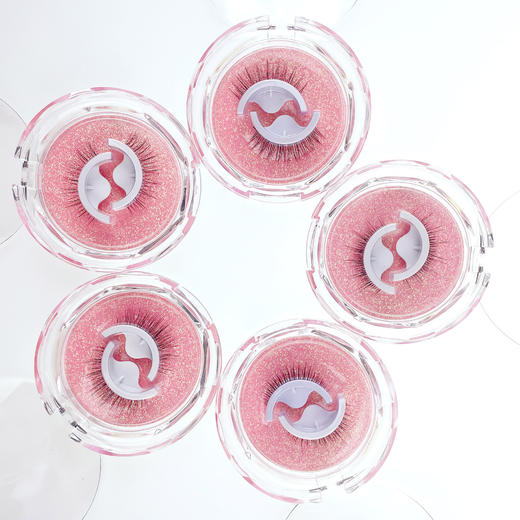 【免胶水！自粘睫毛】温感果冻胶自粘睫毛自然浓密小恶魔免胶3d仿真假睫毛。ry 商品图2