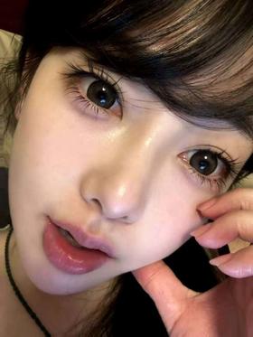 illusionDuck 半年抛 牛奶打翻 直径14.5mm着色14.0mm