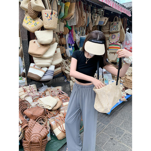 【149元任选2件】 现货！抽绳宽松休闲裤 商品图3