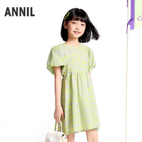 女童短袖连衣裙夏季新款安奈儿童装实体店同款AG523602