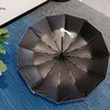 云蔓12骨双龙骨自动晴雨伞  | 轻松抵挡10级大风、自动开合，210t碰击布+防晒黑胶布，伞叶一甩即干 商品缩略图2