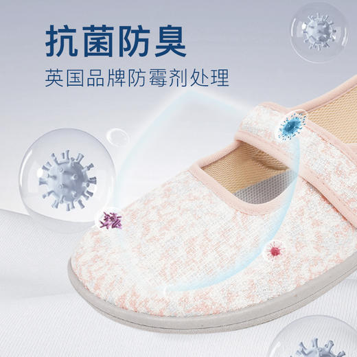 巴玛适春夏季软底妈妈款鞋子透气加肥宽松老人鞋防滑轻便脚宽脚肿A2 商品图3