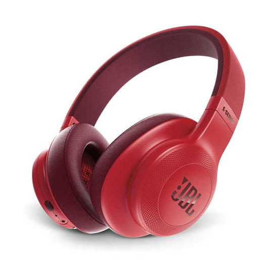 JBL E55BT头戴式无线蓝牙/线耳机音乐手机耳机便携HIFI重低音通话 蓝色 商品图4