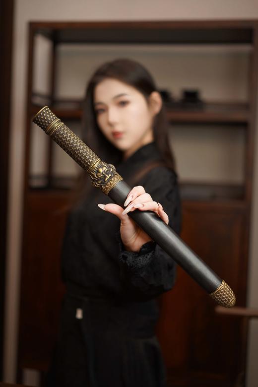 【出口版现货】三希堂  青骓系列  铜地龙首矛头  未开刃 商品图4