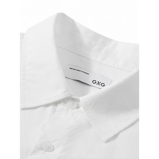 GXG男装 2024年热卖秋季GXG休闲长袖多色水洗衬衫外套男#G24D033047 商品图2