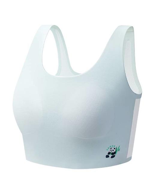 【春上新】8楼爱慕儿童Aimer Kids少女小奶皮清爽网眼熊有成竹二阶段网眼拼接中长背心AJ115G922，吊牌价239元 商品图3