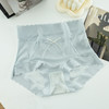 【3条装❗️超薄高腰性感内裤】凉感冰丝，至轻至薄至裸感，温柔呵护！无痕内裤女高腰网纱半透明提花性感桑蚕丝抗jun裆女士三角裤头夏季 商品缩略图6