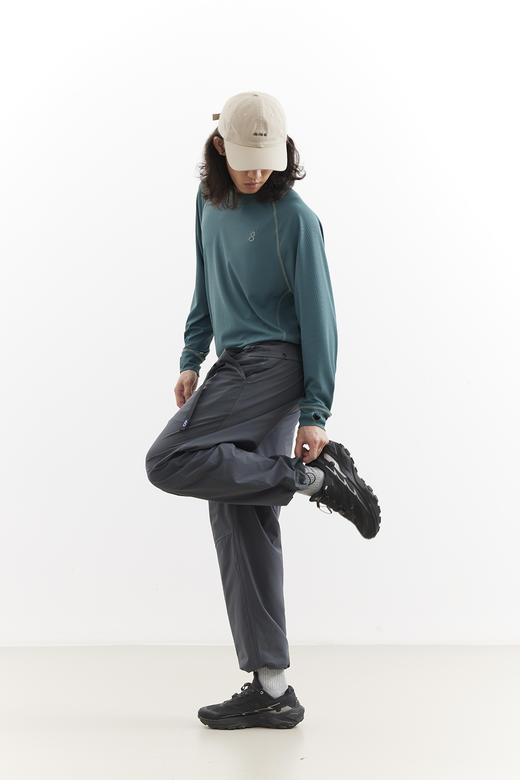 吃茶去chichaqu25速干三防轻量户外卡扣直筒长裤休闲山系百搭男女 商品图2