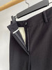 318-4 独家圆正 小禾 棉粗斜纹布 黑色小直筒 阔腿裤 167/135穿38 商品缩略图10